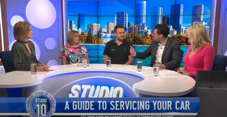 Paul Maric speaking on Studio Ten about servicing and maintaining your car